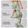 Mint Green White Daisies for Yoga, Pilates, and Everyday Wellness Style for Women Leggings - 2