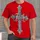 Ornate Silver Cross And Faith Lettering For Sunday Worship And Everyday Christian Wear All-over Print Unisex T-shirt - 4