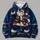 Santa Football Holiday Cheer for Christmas Game Day and Winter Festivities for Fans All-over Print Hoodie (Lightweight) - 4