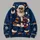 Santa Football Holiday Cheer for Christmas Game Day and Winter Festivities for Fans All-over Print Hoodie (Lightweight) - 5