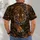 Majestic Tiger In Autumn Woodland For Hiking, Camping And Outdoor Wildlife Lovers All-over Print Unisex T-shirt - 6