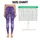 Lavender Celestial Stars for Yoga, Pilates and Everyday Errands Leggings - 1