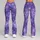 Lavender Celestial Stars for Yoga, Pilates and Everyday Errands Leggings - 9