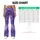 Lavender Celestial Stars for Yoga, Pilates and Everyday Errands Leggings - 7