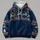 Santa Sleigh, Reindeer, Snowflakes and Pine Trees for Cozy Christmas Celebrations All-over Print Hoodie (Lightweight) - 4