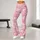 Soft Pink And Ivory Hearts For Yoga, Pilates, And Everyday Active Living For Women Leggings - 11