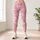 Soft Pink And Ivory Hearts For Yoga, Pilates, And Everyday Active Living For Women Leggings - 4