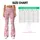 Soft Pink And Ivory Hearts For Yoga, Pilates, And Everyday Active Living For Women Leggings - 7