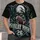 Eagle Football Crest for Game Day Tailgates and American Football Fans All-over Print Unisex T-shirt - 4