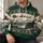 Santa Sleigh and Reindeer Over Snowy Cabin for Cozy Christmas Holiday Gatherings All-over Print Hoodie (Lightweight) - 6