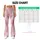 Soft Pink Marble Swirls for Yoga, Pilates, Studio Sessions and Everyday Activewear Leggings - 7