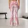 Soft Pink Marble Swirls for Yoga, Pilates, Studio Sessions and Everyday Activewear Leggings - 10