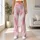 Soft Pink Marble Swirls for Yoga, Pilates, Studio Sessions and Everyday Activewear Leggings - 11