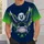 Soaring Eagle Football Crest for Game Day Tailgates and Retro Sports Fans Everyday All-over Print Unisex T-shirt - 5