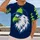 Fierce White Eagle Head With Lime Accents For Football Fans And Game Day All-over Print Unisex T-shirt - 2