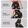 Ivory Bow And Star Motifs For Yoga Pilates Commutes And Everyday Chic Style For Women Leggings - 2