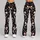 Ivory Bow And Star Motifs For Yoga Pilates Commutes And Everyday Chic Style For Women Leggings - 9