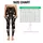 Ivory Bow And Star Motifs For Yoga Pilates Commutes And Everyday Chic Style For Women Leggings - 1