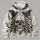 Gothic Skull, Crow, Moon and Roses for Dark Academia Autumn Occult Style Lovers All-over Print Hoodie (Lightweight) - 4
