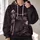 Skeleton Balloons and Haunted House for Halloween Parties and Spooky Autumn Nights All-over Print Hoodie (Lightweight) - 2