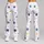 Sage Green Celestial Stars for Yoga, Pilates, Gym Sessions, and Everyday Activewear Style Leggings - 9