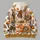Autumn Dogs in Cozy Sweaters with Pumpkins for Fall Lovers and Halloween Season All-over Print Hoodie (Lightweight) - 5