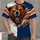 Roaring Bear Football Spirit for Autumn Tailgates and Outdoor Game Days for Fans All-over Print Unisex T-shirt - 4