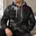 Seated Skeleton With Red Balloon for Spooky Halloween Night Gatherings All-over Print Hoodie (Lightweight) - 6