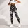 Black And White Daisy Blooms for Yoga Pilates and Everyday Casual Style for Women Leggings - 4