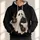 Ghost Hugging Black Cat with Coffee Mug for Cozy Halloween Nights and Fall Gatherings All-over Print Hoodie (Lightweight) - 1