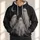 Three Ghosts Beneath a Crescent Moon for Halloween Nights and Cozy Autumn Evenings All-over Print Hoodie (Lightweight) - 1