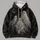 Three Ghosts Beneath a Crescent Moon for Halloween Nights and Cozy Autumn Evenings All-over Print Hoodie (Lightweight) - 4