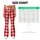 Red And White Gingham Checks For Yoga, Pilates And Everyday Casual Style Leggings - 7