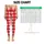 Red And White Gingham Checks For Yoga, Pilates And Everyday Casual Style Leggings - 3