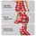 Red And White Gingham Checks For Yoga, Pilates And Everyday Casual Style Leggings - 2