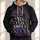 Witch Hat, Broom and Floral Moon Motifs for Halloween Gatherings and Cozy Autumn Nights All-over Print Hoodie (Lightweight) - 1