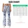 Blue Delft Botanical Florals for Yoga, Pilates, and Everyday Outings Leggings - 7