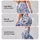Blue Delft Botanical Florals for Yoga, Pilates, and Everyday Outings Leggings - 2