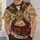 Pirate Skull Compass Treasure Map for Costume Parties and Themed Events All-over Print Unisex T-shirt - 5
