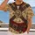 Pirate Skull Compass Treasure Map for Costume Parties and Themed Events All-over Print Unisex T-shirt - 2
