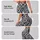 Black Gray Leopard Spots for Yoga, Pilates, and Everyday City Style Leggings - 8