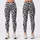 Black Gray Leopard Spots for Yoga, Pilates, and Everyday City Style Leggings - 3