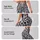 Black Gray Leopard Spots for Yoga, Pilates, and Everyday City Style Leggings - 2