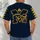 Vintage Football Shamrock Emblem for Game Day Tailgates and Irish Sports Fans All-over Print Unisex T-shirt - 6