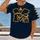 Vintage Football Shamrock Emblem for Game Day Tailgates and Irish Sports Fans All-over Print Unisex T-shirt - 2
