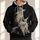 Pearl Witch Broom and Spider for Halloween Parties and Gothic Autumn Night Gatherings All-over Print Hoodie (Lightweight) - 1