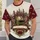 Football Bridge Skyline Crest for Game Day Tailgates and Bay Area Football Fans All-over Print Unisex T-shirt - 5