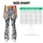 Blue And Ivory Watercolor Florals For Yoga, Pilates And Everyday Errands With Calm Elegance Leggings - 7