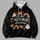 Cute Halloween Ghosts, Pumpkins and Candy Corn for Cozy Autumn Seasonal Style All-over Print Hoodie (Lightweight) - 4