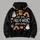 Cute Halloween Ghosts, Pumpkins and Candy Corn for Cozy Autumn Seasonal Style All-over Print Hoodie (Lightweight) - 5